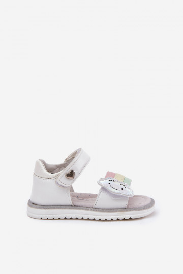 Kindersandalen mit Klebeverschlüssen Zueiße Farbe Orailla 2