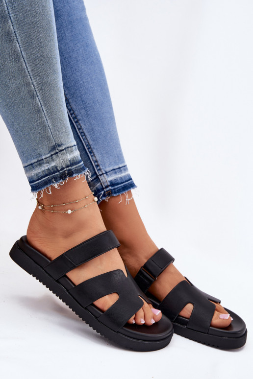 Damenhausschuhe Z mit Klebeverschlussem Vinceza 17401 schZuarze Farbe Damenhausschuhe Z mit Klebeverschlussem Vinceza 17401 schZuarze Farbe