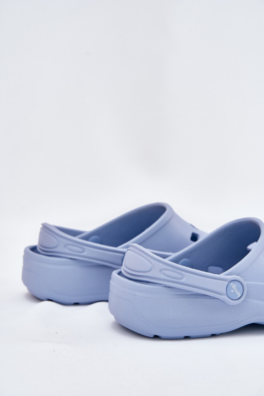 Damenhausschuhe Leichte Hausschuhe LEMIGO 806 blaue Farbe Damenhausschuhe Leichte Hausschuhe LEMIGO 806 blaue Farbe