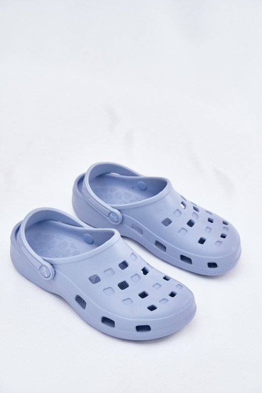 Damenhausschuhe Leichte Hausschuhe LEMIGO 806 blaue Farbe Damenhausschuhe Leichte Hausschuhe LEMIGO 806 blaue Farbe