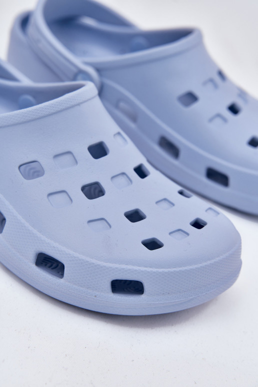 Damenhausschuhe Leichte Hausschuhe LEMIGO 806 blaue Farbe Damenhausschuhe Leichte Hausschuhe LEMIGO 806 blaue Farbe