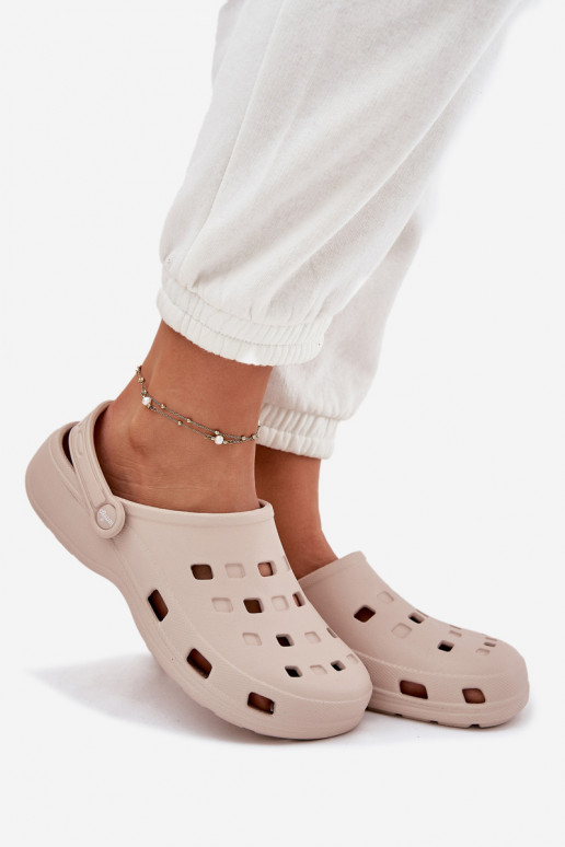 Damenhausschuhe Leichte Hausschuhe LEMIGO 806 Beige