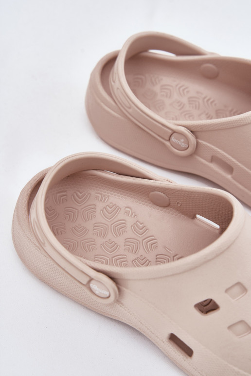 Damenhausschuhe Leichte Hausschuhe LEMIGO 806 Beige