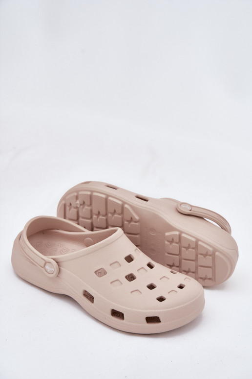 Damenhausschuhe Leichte Hausschuhe LEMIGO 806 Beige