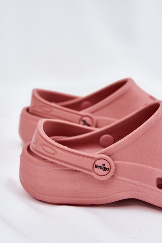 Damenhausschuhe Leichte Hausschuhe LEMIGO 806 pinke Farbe Damenhausschuhe Leichte Hausschuhe LEMIGO 806 pinke Farbe