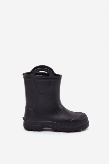 Kindisch Gummistiefel LEMIGO DOGGY 735 schZuarze Farbe 2