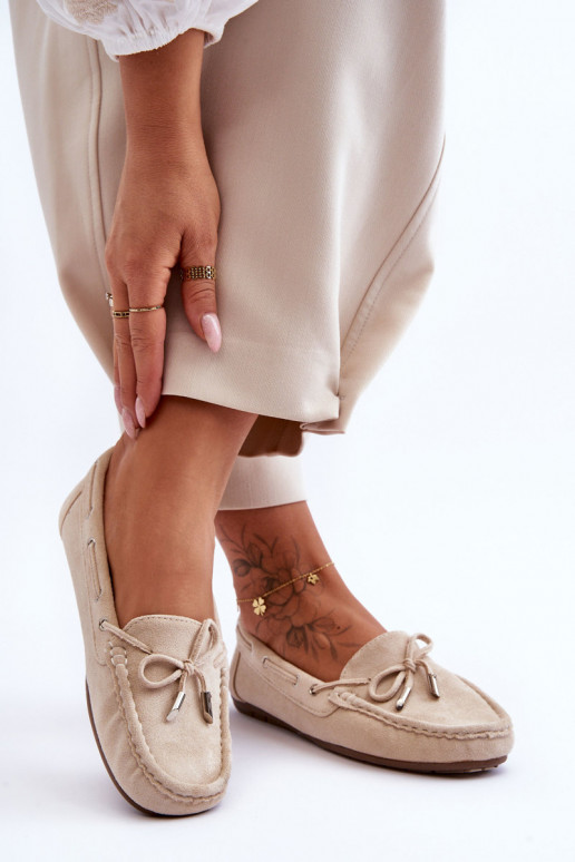 Elegante INildledermokassins Beige Si Passione Elegante INildledermokassins Beige Si Passione