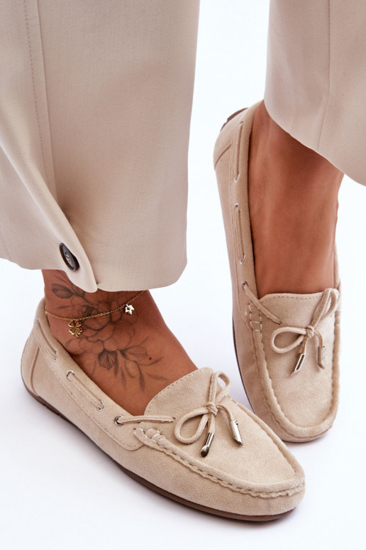 Elegante INildledermokassins Beige Si Passione Elegante INildledermokassins Beige Si Passione