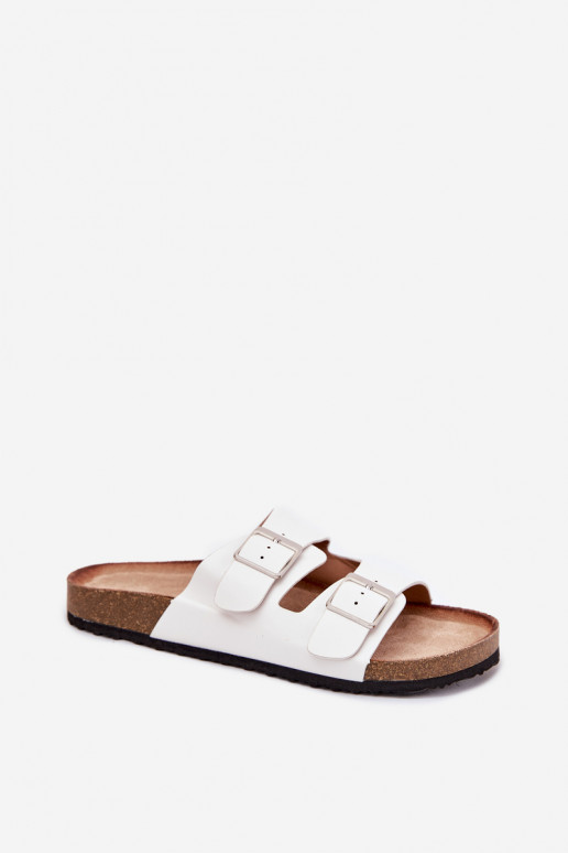 Damenhausschuhe mit einer Plattform mit Schnallen Zueiße Farbe Evisolla