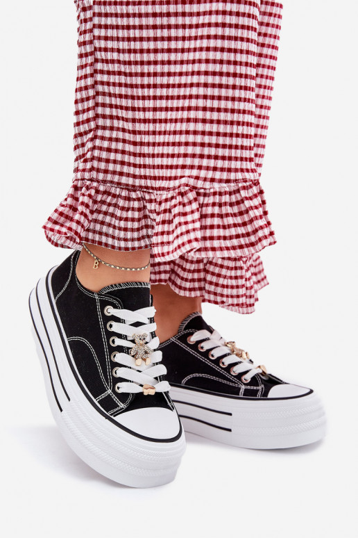 Freizeitschuhe mit einer Plattform Ze goldene Farbemi Przypinkami schZuarze Farbe Fiorina Freizeitschuhe mit einer Plattform Ze goldene Farbemi Przypinkami schZuarze Farbe Fiorina