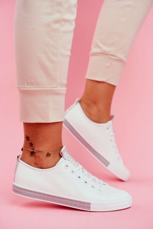 Klassische Sneaker-Stilvolllle graue Farbe Ville