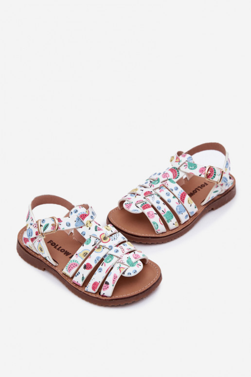 Sandalen Kindisch Kindisch aus Öko-Leder OZuoce Verschiedene Farben Es mussriana