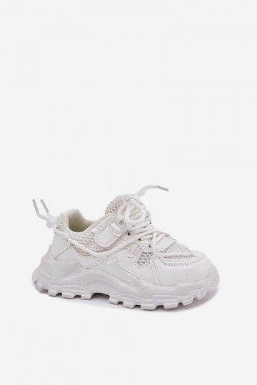 Kinder-Sportschuhe in weißer Farbe 2