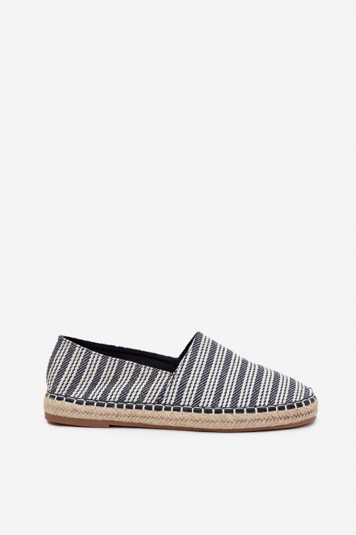 Espadrilles Männlich Mit Zopf Dunkelblau Daniell Espadrilles Männlich Mit Zopf Dunkelblau Daniell