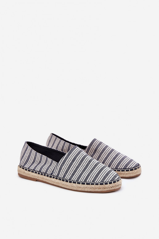 Espadrilles Männlich Mit Zopf Dunkelblau Daniell Espadrilles Männlich Mit Zopf Dunkelblau Daniell