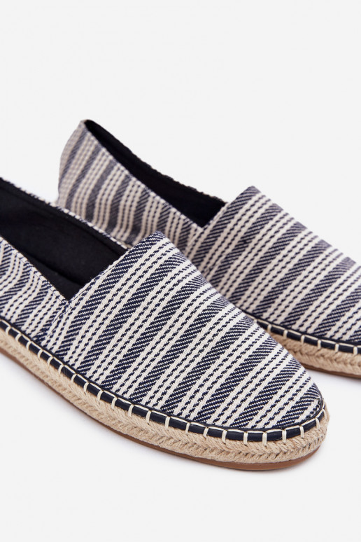 Espadrilles Männlich Mit Zopf Dunkelblau Daniell Espadrilles Männlich Mit Zopf Dunkelblau Daniell