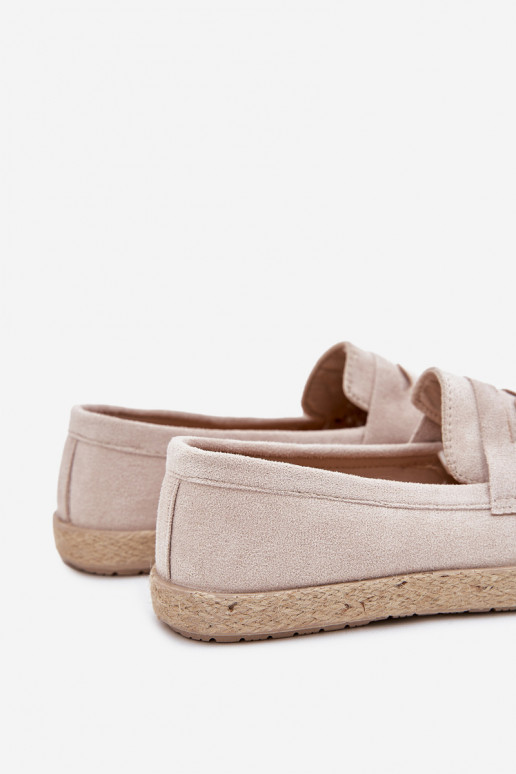 Mokassins Männlich Mit Zopf Beige Fiamar Mokassins Männlich Mit Zopf Beige Fiamar