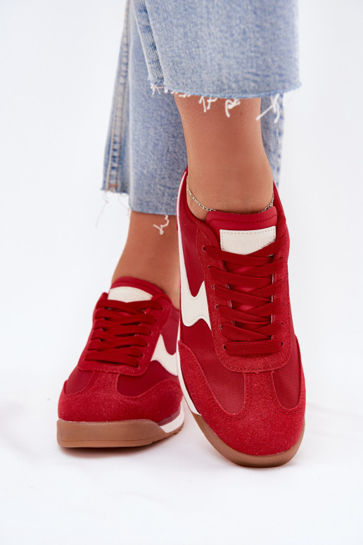 Turnschuhe Sneakers Stilvollllschuhe Feminin rote Farbe Zerina Turnschuhe Sneakers Stilvollllschuhe Feminin rote Farbe Zerina