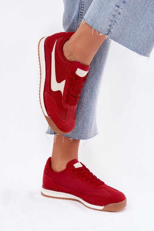 Turnschuhe Sneakers Stilvollllschuhe Feminin rote Farbe Zerina Turnschuhe Sneakers Stilvollllschuhe Feminin rote Farbe Zerina