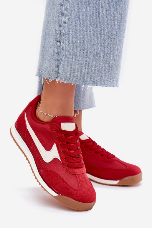 Turnschuhe Sneakers Stilvollllschuhe Feminin rote Farbe Zerina Turnschuhe Sneakers Stilvollllschuhe Feminin rote Farbe Zerina
