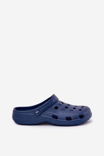 Herren leichte Slippers LEMIGO 807 in Dunkelblau 2
