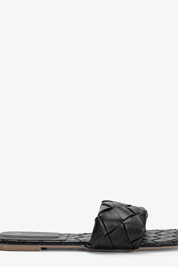 Schwarze geflochtene... 2