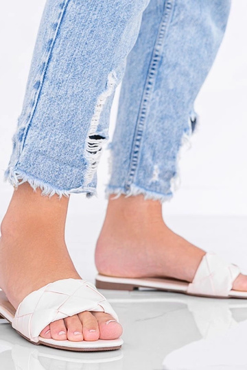 Sandfarben Sandalen mit... 2