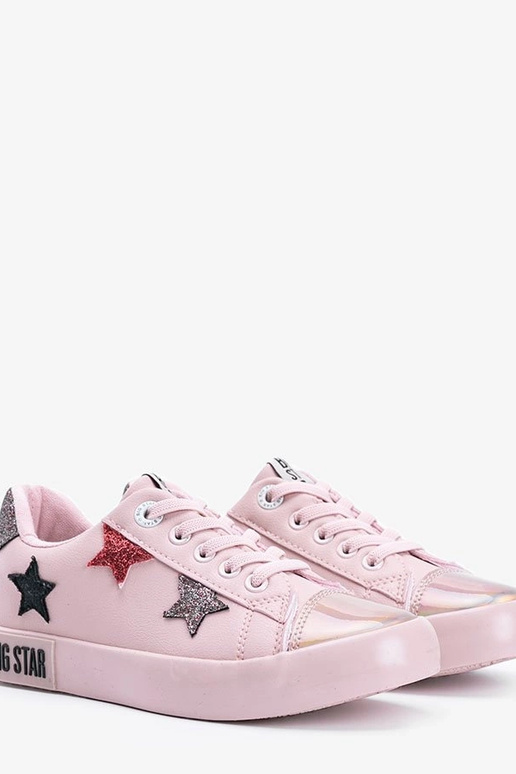 Rosa Kinderfreizeitschuhe, „Big Star" Rosa Kinderfreizeitschuhe, „Big Star"