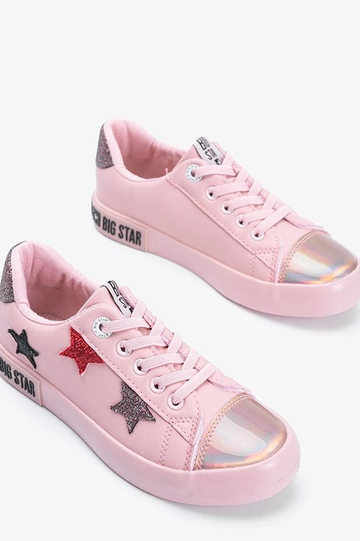 Rosa Kinderfreizeitschuhe, „Big Star" Rosa Kinderfreizeitschuhe, „Big Star"