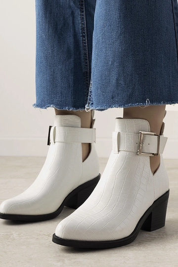 Weiße Stiefeletten mit... 2