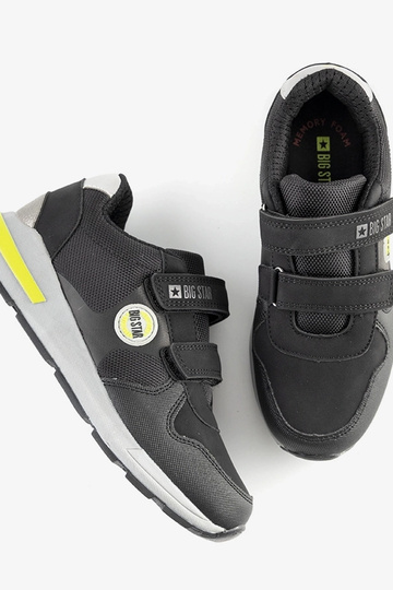 BIG STAR Schwarze Kinder-Sneaker 2