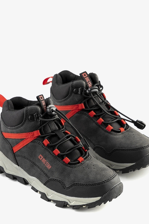 BIG STAR Schwarze Kinder-Trekkingschuhe BIG STAR Schwarze Kinder-Trekkingschuhe