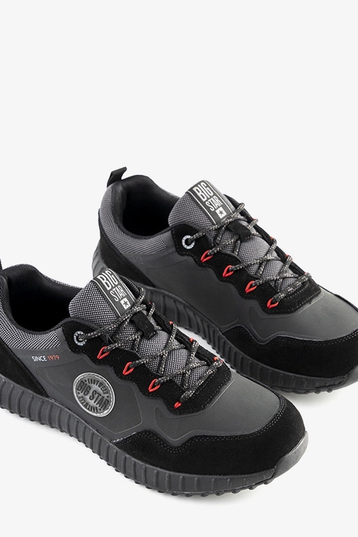 Big Star Schwarze Herren Sportschuhe...