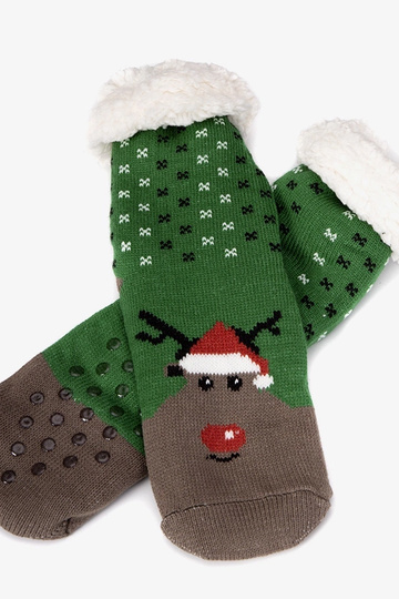 Grüne isolierte Socken mit... 2