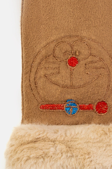 Kitty Braune Kinderhandschuhe 2