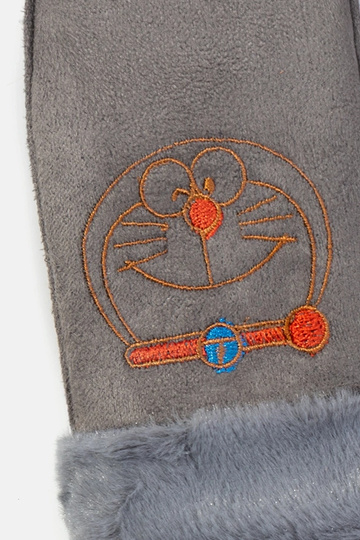 Kitty Graue Kinderhandschuhe 2