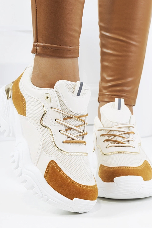 Beige Osorio Sportschuhe