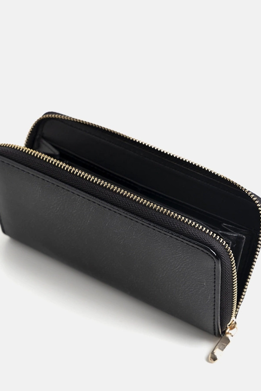 Starks – Geldbörse in Schwarz-Metallic Starks – Geldbörse in Schwarz-Metallic