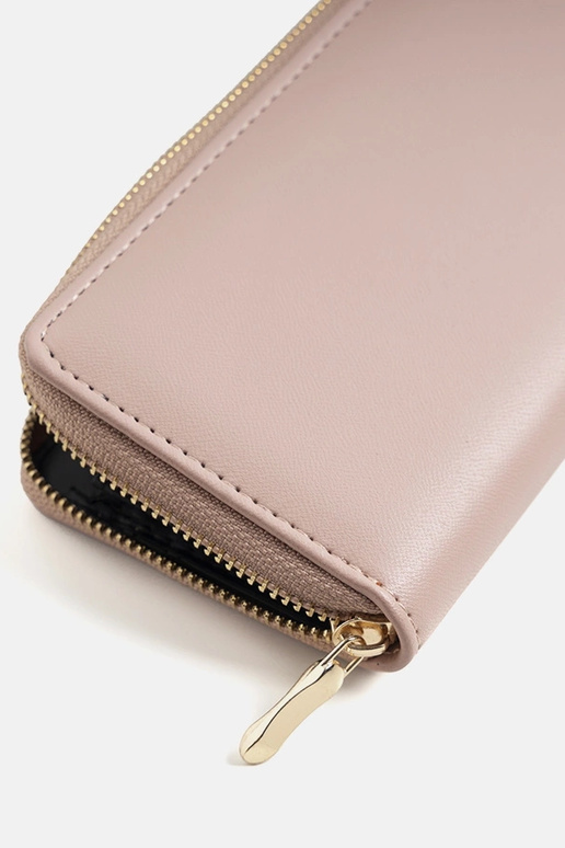 Rosa, klassische Elsa-Geldbörse Rosa, klassische Elsa-Geldbörse