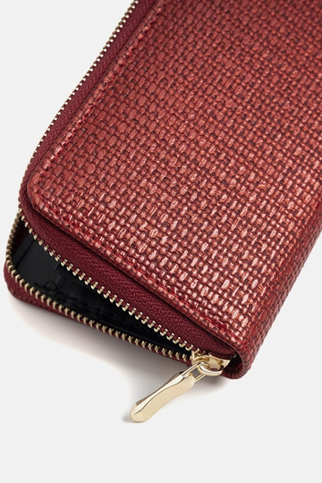 Hinds rote Damenbrieftasche