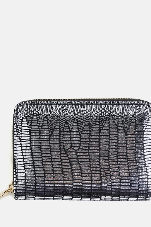 Silberglänzende Decosta Geldbörse Silberglänzende Decosta Geldbörse