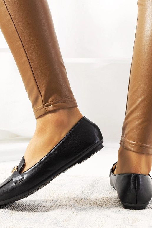 Schwarze Loafer „Milder“ mit... Schwarze Loafer „Milder“ mit...