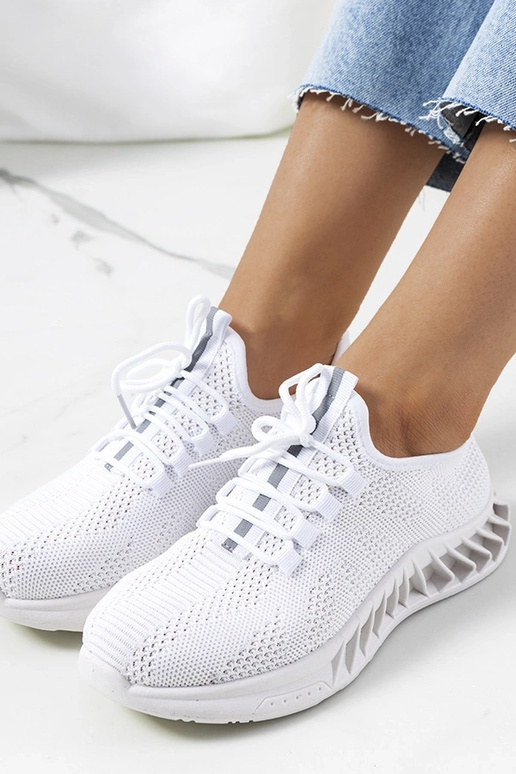 Weiße Sport-Sneakers Witting