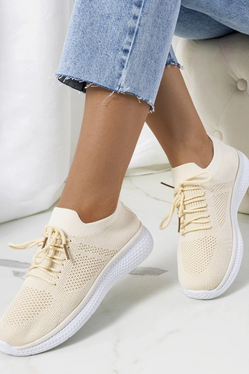 Beige Sport-Sneakers von Michael's
