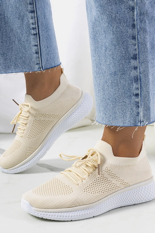 Beige Sport-Sneakers von Michael's