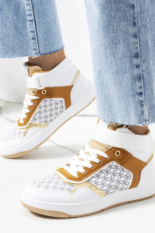 Weiße High-Top-Sneakers „Emmers“