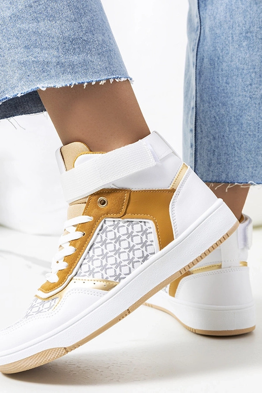 Weiße High-Top-Sneakers „Emmers“