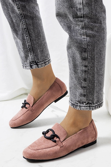 Rosa Stiefeletten Dante aus Leder 2