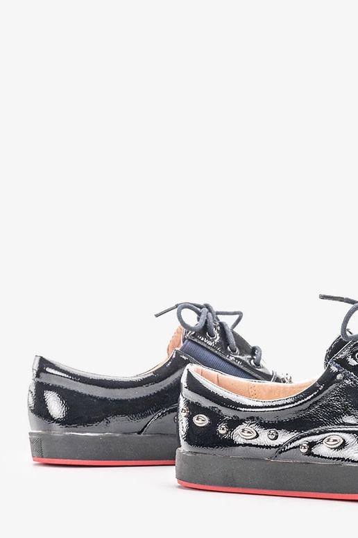 Mikaela Marineblaue Kinder-Sneaker... Mikaela Marineblaue Kinder-Sneaker...