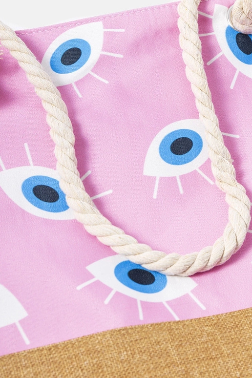 Rosa Strandtasche „Elsina“ Rosa Strandtasche „Elsina“